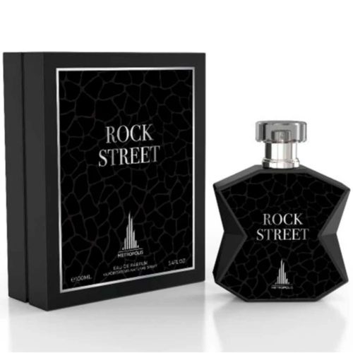 Rock Street de Emper Le Chameau ofrece una mezcla de bergamota, toques florales y vainilla cálida para una fragancia masculina seductora, perfecta para la noche.