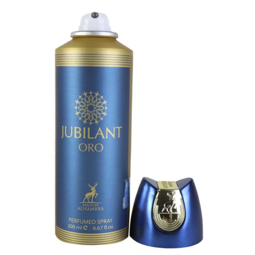 Spray perfumado Chants Tenderina de Maison Alhambra con tapa retirada, mostrando la válvula de rociado y diseño rosado.