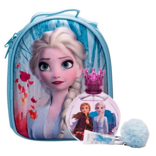 Frozen 2 Gift Set Case Zip 3.4 EDT + Lip Gloss Para Chicas de Disney (85883)