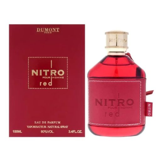 Nitro Red Eau de Parfum 100 ml / 3.4 fl. oz For Men by Dumont (61880)