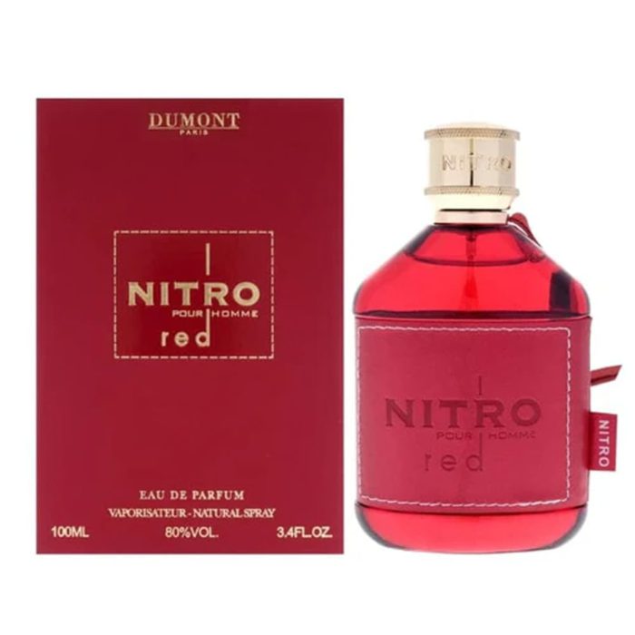 Nitro Red Eau de Parfum 100 ml / 3.4 fl. oz Para Hombre de Dumont (61880)